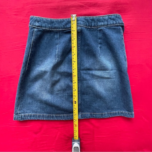 H&M Denim Mini Skirt US 2 - Picture 5 of 6